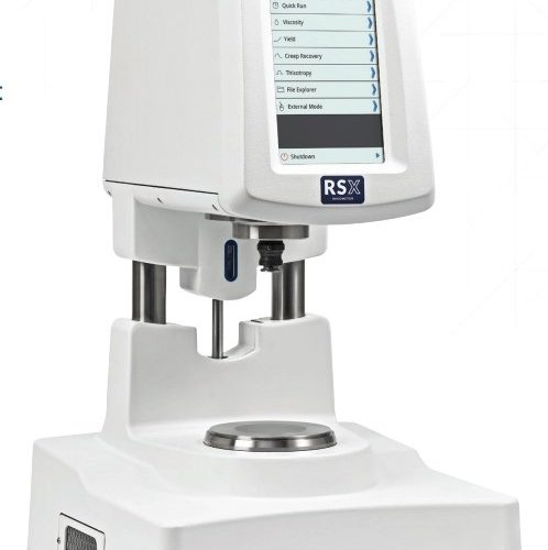 The AMETEK Brookfield RSX Cone Plate Rheometer is an advanced rheometer instrument for controlled rate and controlled stress measurements